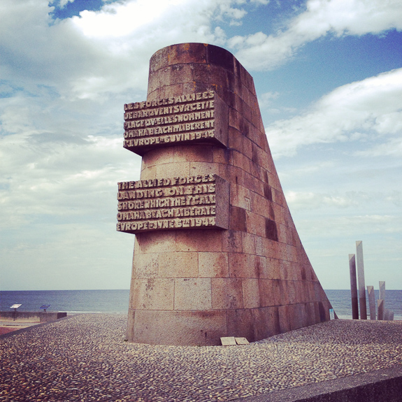 Omaha Beach Monument